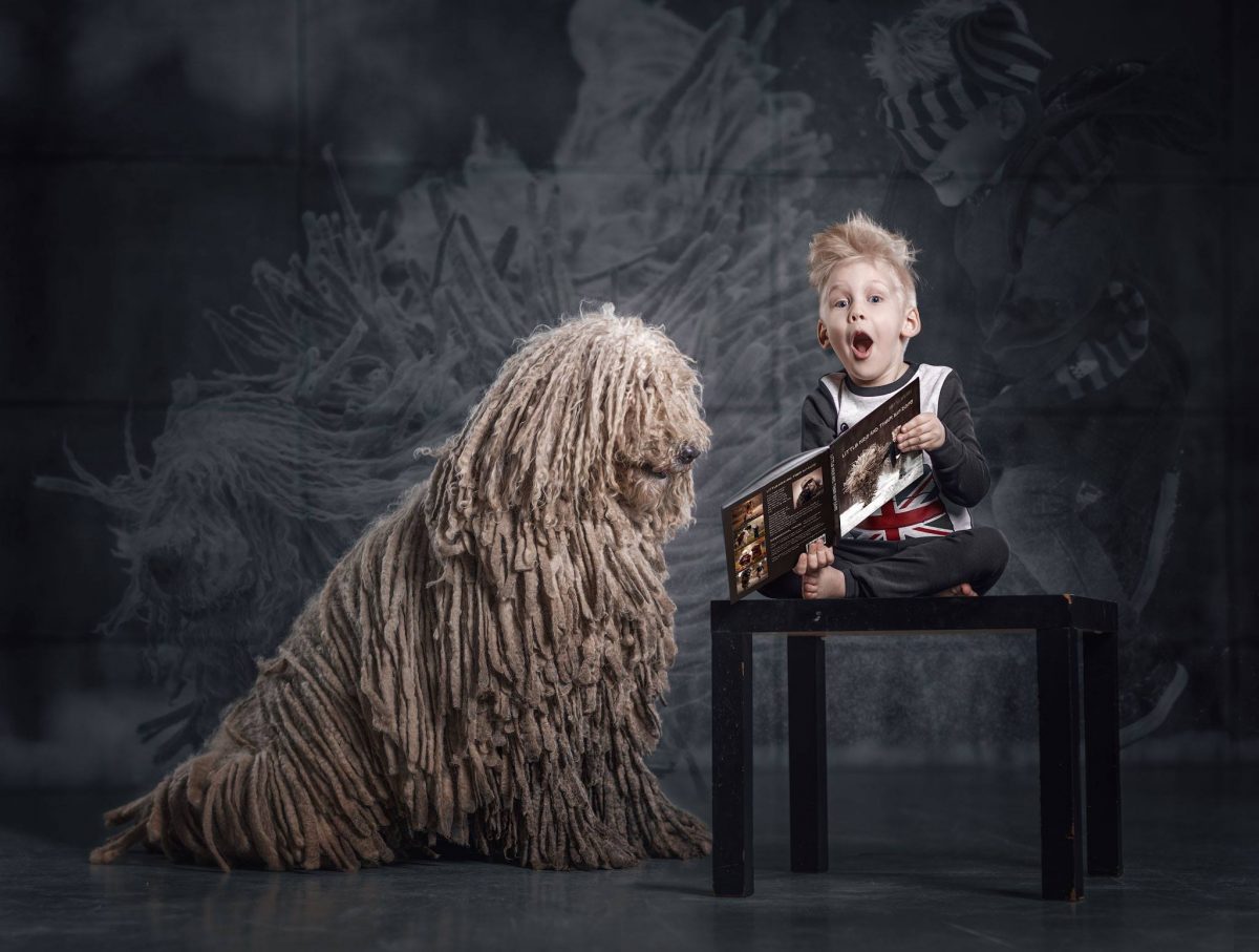 “Little Kids and Their Big Dogs” is headed to Crufts!
