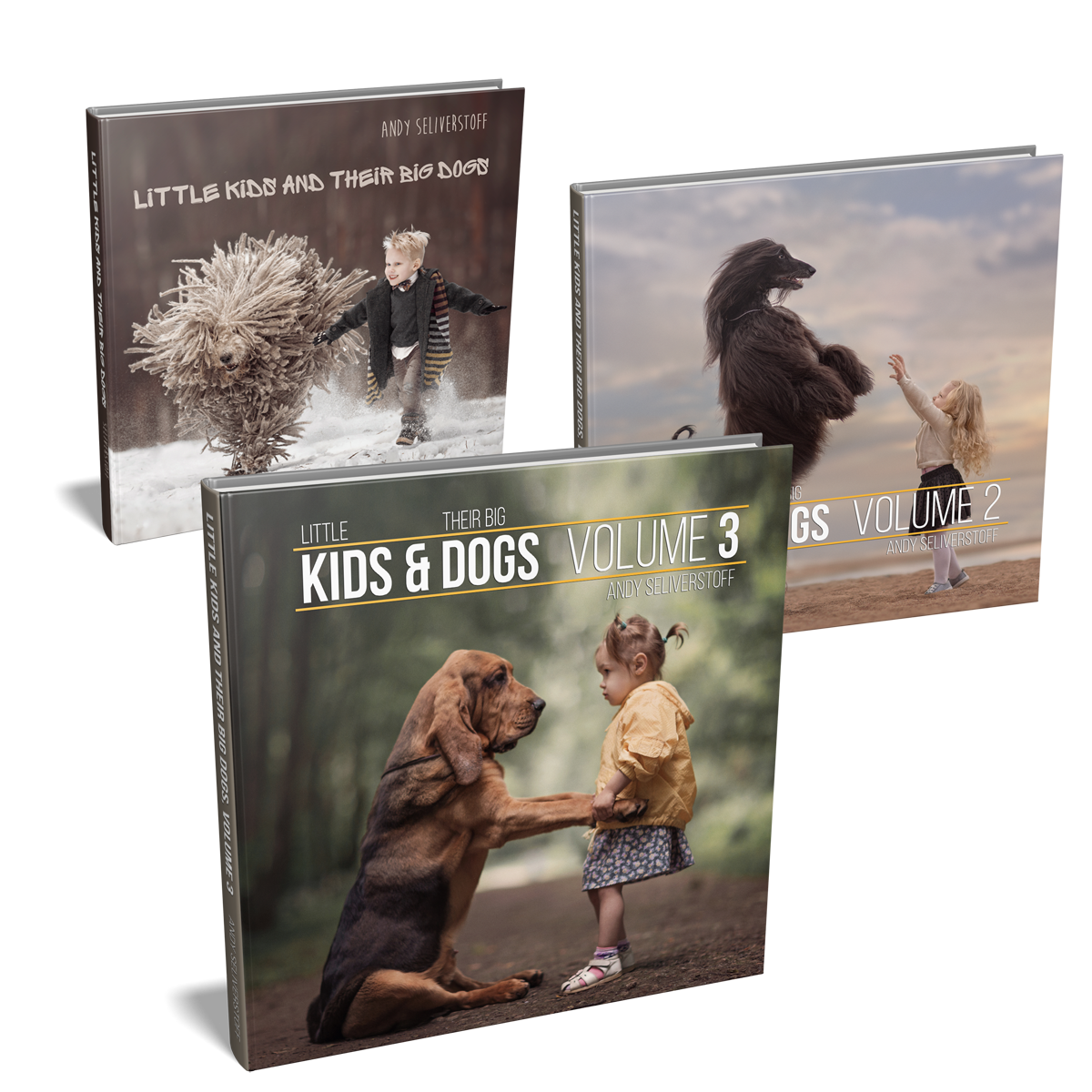 Little Kids and Their Big Dogs Three-Book Set!